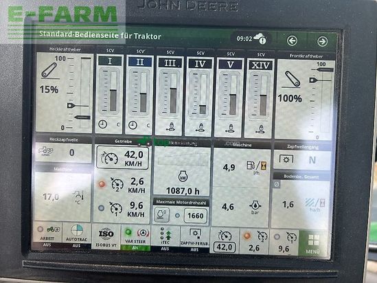 Tractor agrícola - John Deere - 6r185