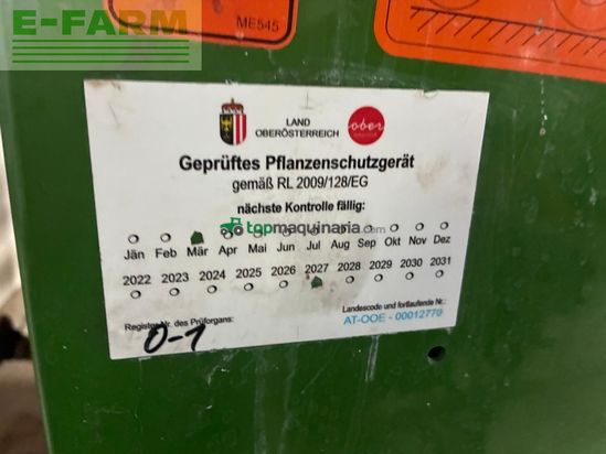 Atomizador - Amazone - uf 901 mit 15m spritzgestänge