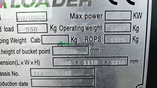 Minicargadora -  - 1026lx