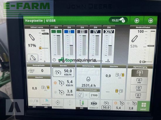 Tractor agrícola - John Deere - 6155r