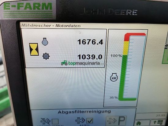 Cosechadora de Cereal - John Deere - t660i prodrive 30 km/h