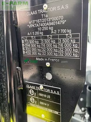 Tractor agrícola - Claas - arion 530 cis