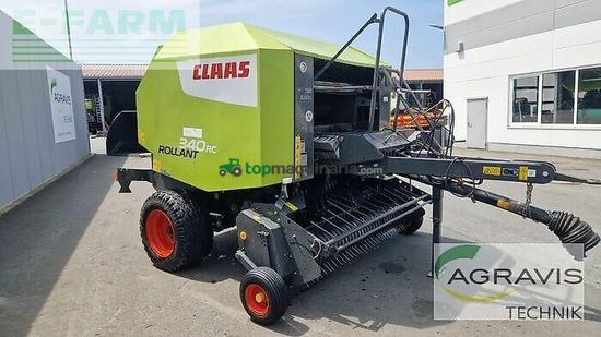 Empacadora gigant - Claas - rollant 340 rc