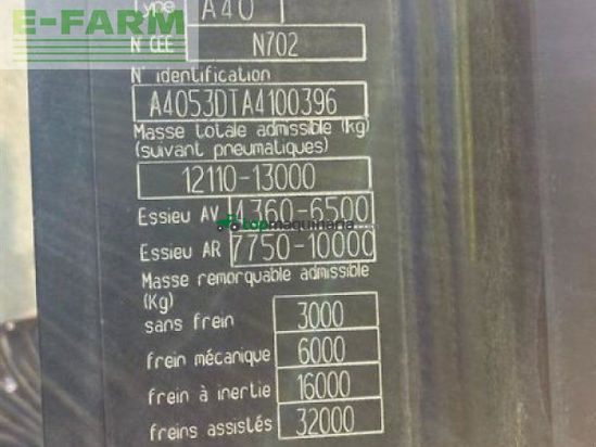 Tractor agrícola - Claas - gebr. traktor axion 830