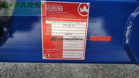 Remolqu esparcidor - Siloking - truckline etruck 1408-10
