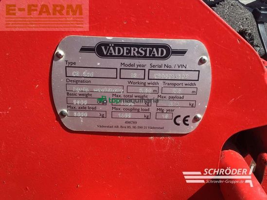 Grada de disco -  - carrier 650 classic / cross cutter