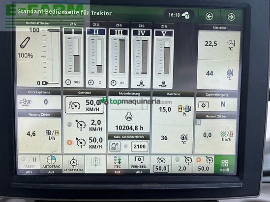 Tractor agrícola - John Deere - 6250r