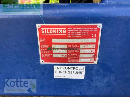 Remolqu esparcidor - Siloking - duo 14