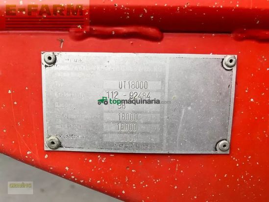 Cinta transportadora de forraje - Kemper - unitrans 18000 silagewagen