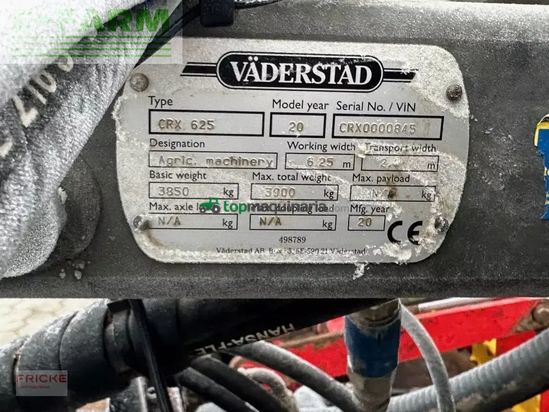 Grada de disco - Väderstad - carrier crx 625