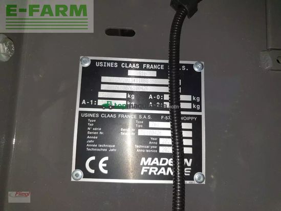 Empacadora gigant - Claas - rollant 455 rc 16 uniwarp