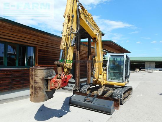 Excavadora - Kobelco - new holland e80-1es mit powertilt ( 8.290kg )