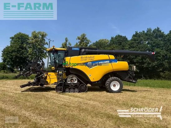 Cosechadora de Cereal - New Holland - cr 8080 + schneidwerk 9,15m vario