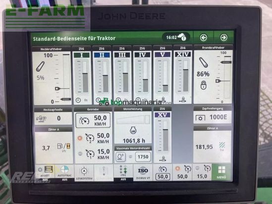 Tractor agrícola - John Deere - traktor 7r350
