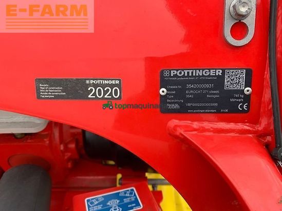 Cortacésped manual - Pöttinger - eurocat 271 classic