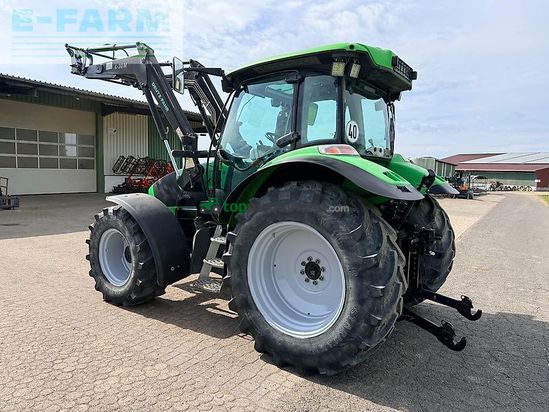 Tractor agrícola - Deutz-Fahr - agrotron k 100 mit frontlader