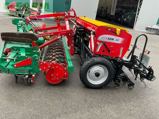 Grada rotativa - Regent - Orbit- M 3000 und Vitasem 300 Drillmaschine