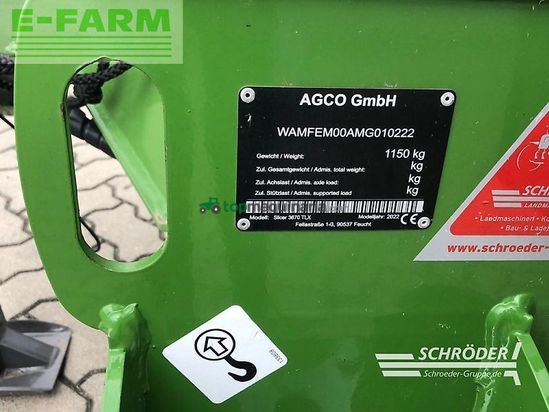 Cortacésped manual - Fendt - slicer 3670 tlx