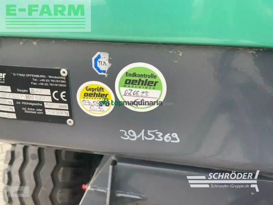 Remolqu agrícola - Oehler - zdk 80