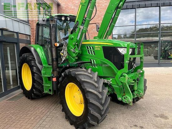 Tractor agrícola - John Deere - 6150m inkl. john deere 663r