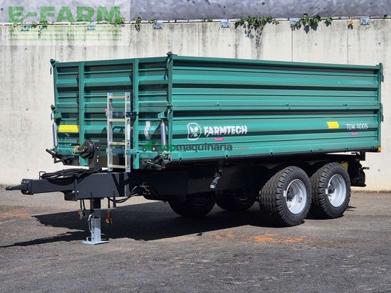 Remolqu agrícola - Farmtech - tdk 1100s kipper-anhänger