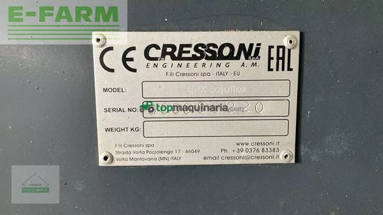 Cosechadora de Cereal - Claas - tucano 560 montana