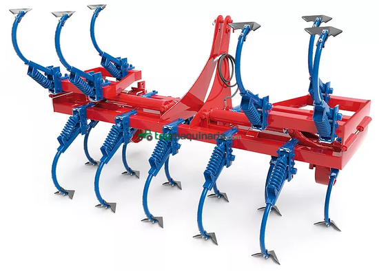 Vibro cultivador con brazo tipo chisel de 25x25 mm