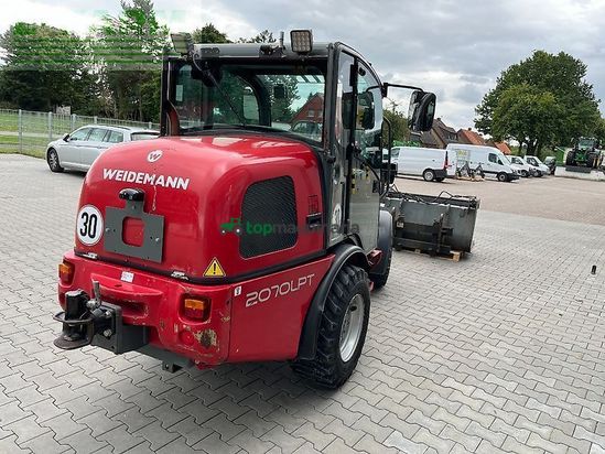 Minicargadora - Weidemann - 2070 cx lpt, mit zubehör,