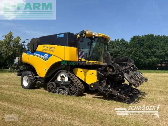 Cosechadora de Cereal - New Holland - cr 8080 + schneidwerk 9,15m vario