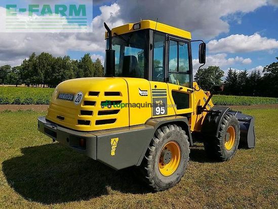 Minicargadora - Komatsu - wa-95/3. schaufel-palettengabel