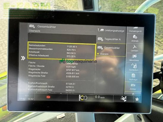 Cosechadora de Cereal - Claas - jaguar 950 e5