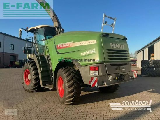 Cosechadora de Cereal - Fendt - katana 65 + kemper 375 plus