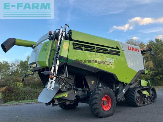 Cosechadora de Cereal - Claas - LEXION 760TT C/W V1050 CUTTERBAR