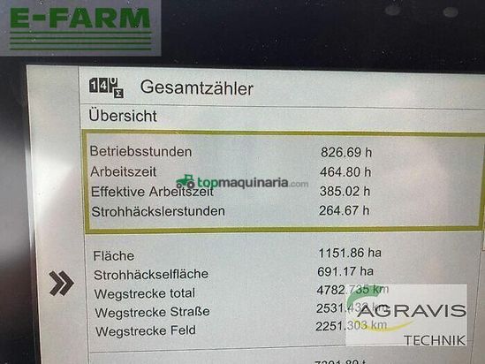 Cosechadora de Cereal - Claas - lexion 6800
