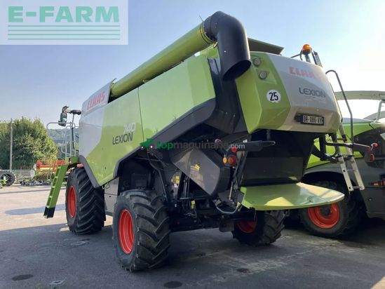 Cosechadora de Cereal - Claas - lexion 740