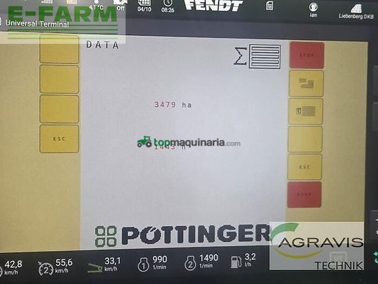 Sembradora - Pöttinger - terrasem r3