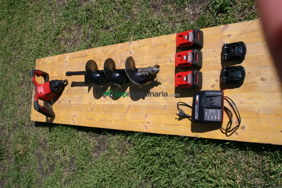 Otra -Ahoyador de batería Einhell GP-EA 18/150 BL. GP-EA 18/150 BL