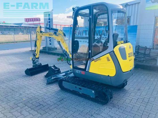 Excavadora - Wacker Neuson - et 18 mit powertilt