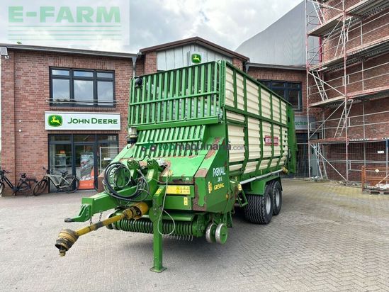 Cinta transportadora de forraje - Bergmann - ladewagen royal 28s