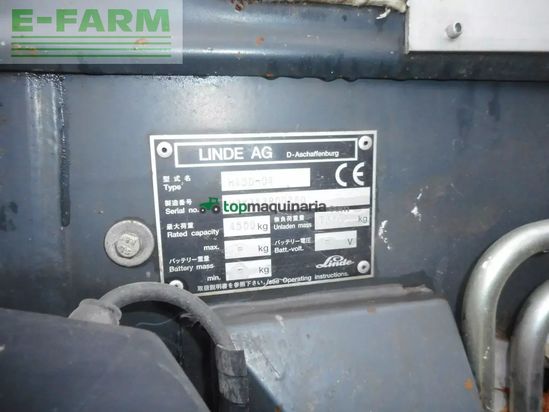 Elevadora - Linde - h45d-04 triplex 6,7m + 3. u. 4. kreis! neue gab