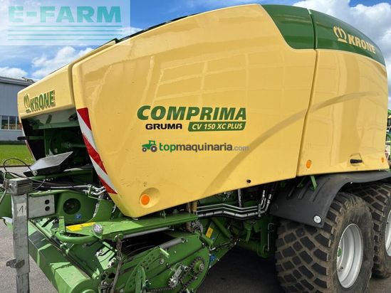 Empacadora gigant - Krone - comprima cv 150 xc +