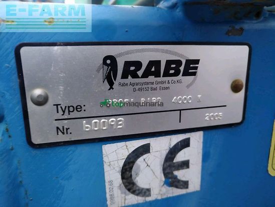 Cultivador - Rabe - profi bird 4000t