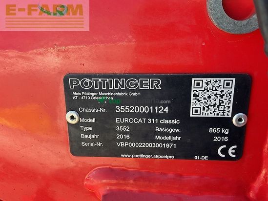 Cortacésped manual - Pöttinger - eurocat 311