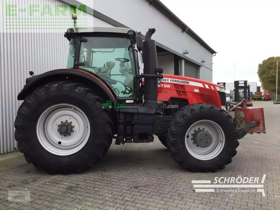 Tractor agrícola - Massey Ferguson - 8735 dyna-vt