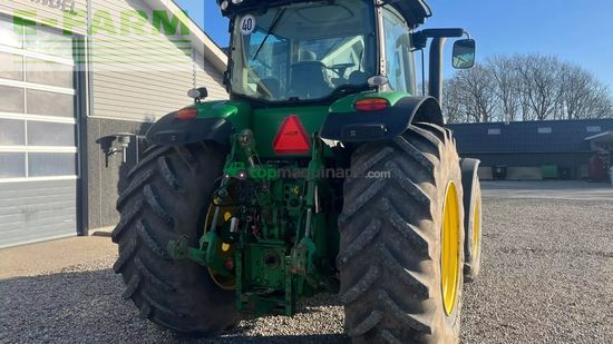 Tractor agrícola - John Deere - 7260r ap med frontlift og front pto