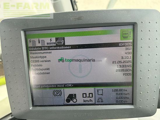 Cosechadora de Cereal - Claas - jaguar 950