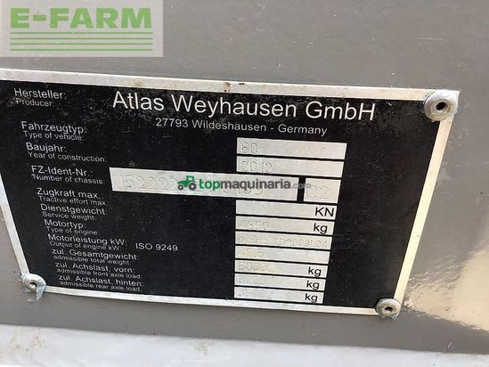 Minicargadora - Atlas - 60 (schnellläufer 35km/h)