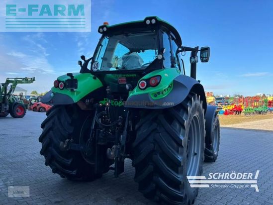 Tractor agrícola - Deutz-Fahr - agrotron 6215 ttv | frontzapfwelle | rtk