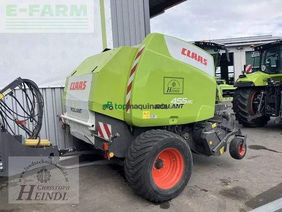 Empacadora gigant - Claas - rollant 455