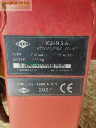 Cortacésped manual - Kuhn - gmd 4410
